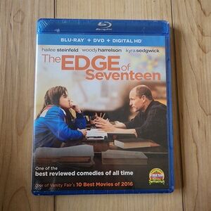 The Edge of Seventeen Blu-ray + DVD - Orange & Blue Cover